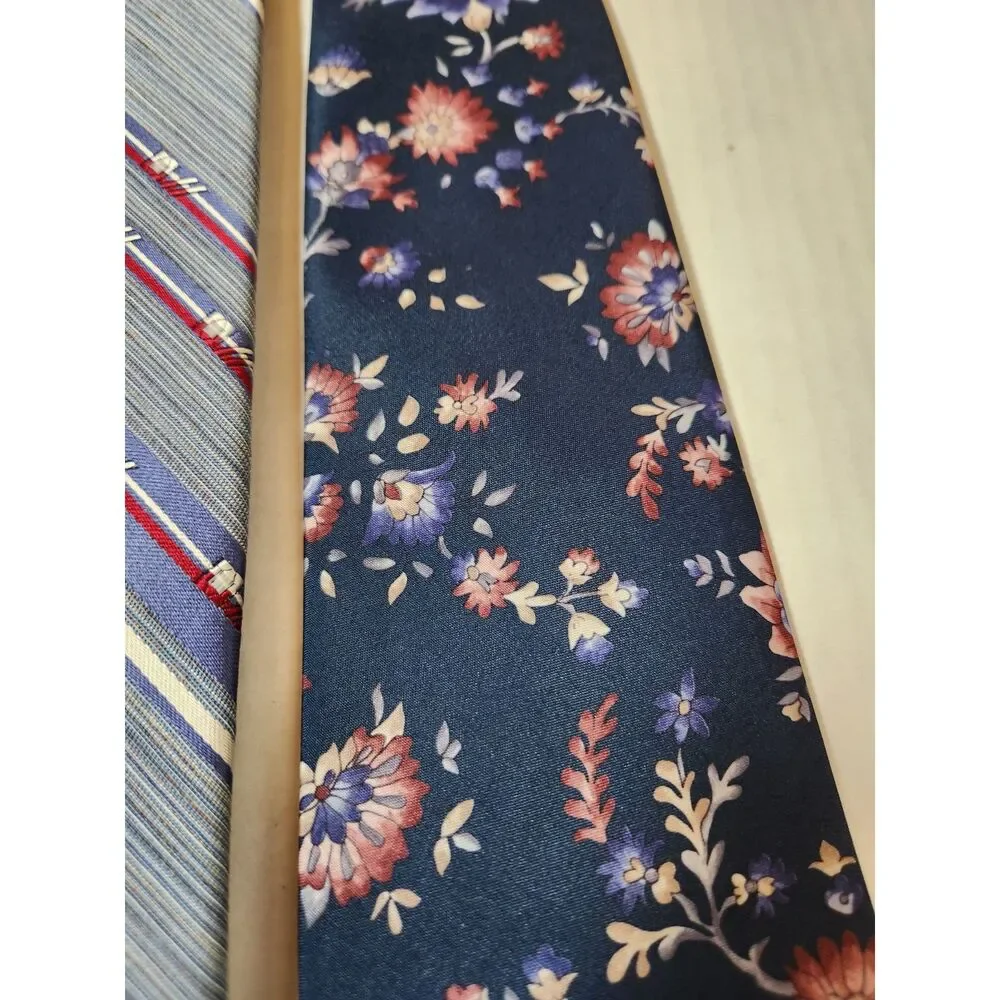Men’s Polyester Tie Bundle (5) – Includes Vintage Wembley